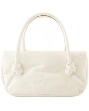 Jil Sander Knot Shoulder Bag - White