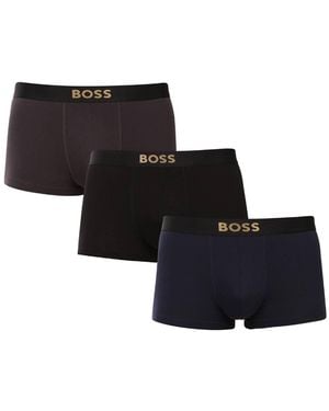 BOSS Trunks 3-Pack - Black