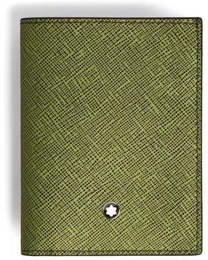 Montblanc Sartorial Mini Wallet 4Cc - Green