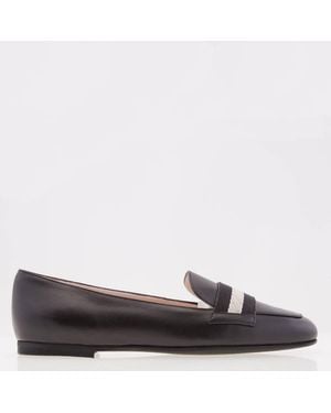 Bally Mady Leather Loafers, Brand Size 35. Us - Black