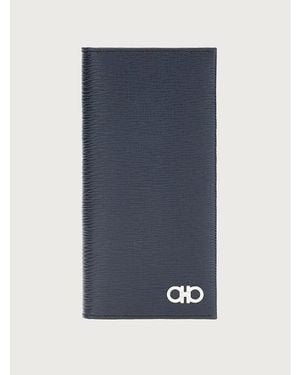 Ferragamo Calf Leather Wallet - Blue