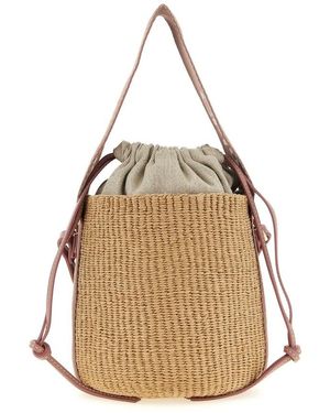 Chloé Chlo Woody Bucket Bag - Natural