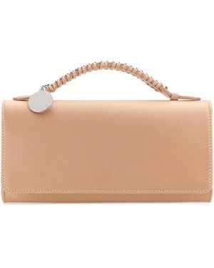 Stella McCartney Satin Falabella Handbag - Brown
