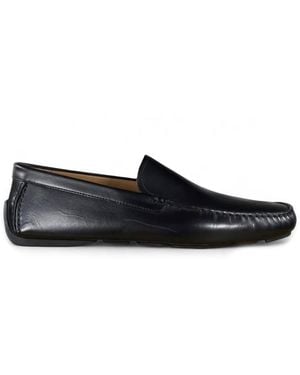 Bally Walton Leather Drivers, Brand Size 5 Us Size 6 - Black