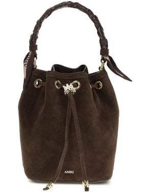 Amiri Micro Ma Bucket Bag - Brown