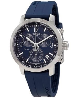 Tissot Prc 200 Chronograph Quartz Dial Watch 00 - Blue