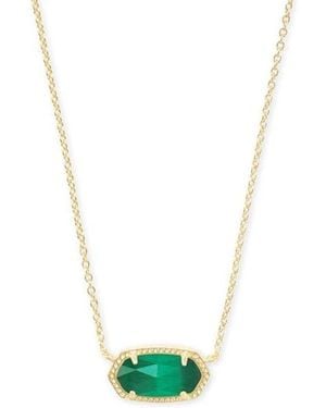 Kendra Scott Elisa Pendant Necklace For 14K-Plated - Multicolour