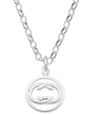 Gucci Branded Sterling Sterling Chain Necklace Ybb14774900100U - Metallic