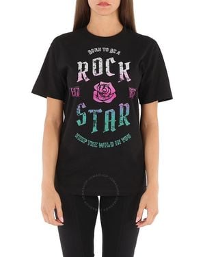 J.won J-Won "Born To Be A Rockstar" T-Shirt - Black