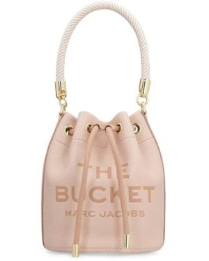 Marc Jacobs The Leather Bucket Bag - Pink