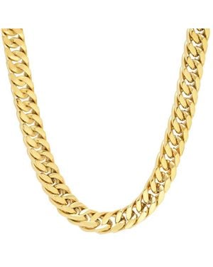 Robert Alton Finish Stainless Steel Curb Chain - Metallic