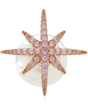 Apm Monaco Meteorites Star Stud Earring - Pink