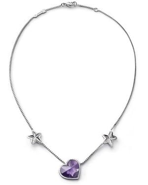 Baccarat Sterling, Crystal Heart And Star Princess Bracelets 2812857 - Metallic