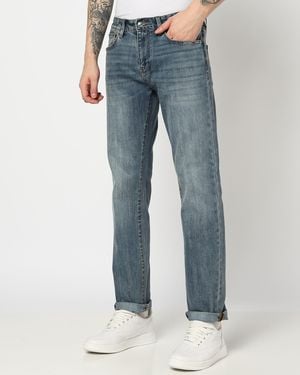 ARMANI EXCHANGE J16 Straight Fit Jeans, Waist - Blue