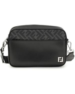 Fendi Squared Ff Camera Case - Black