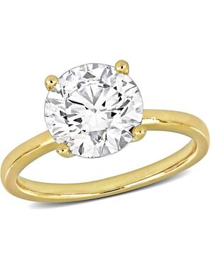 Created Forever 3Ct Tw Lab Grown Diamond Solitaire Engagement Ring - Metallic