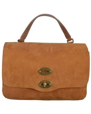Zanellato Postina Small Tote - Brown