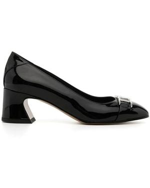 Ferragamo Ornament Pump - Black