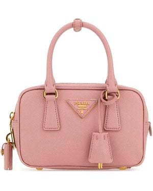 Prada Pink Leather Handbag