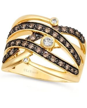 Le Vian Ladies Gladiator Rings Set - Metallic