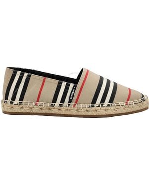 Burberry Archive Alport Icon Espadrilles - Brown