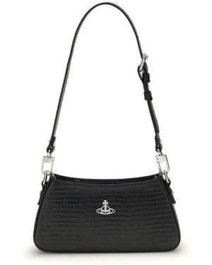Vivienne Westwood Tasha Shoulder Bag - Black