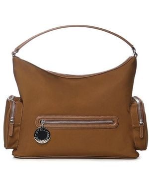 Stella McCartney Dartmoor Econyl Shoulder Bag - Brown