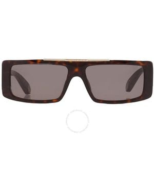 Philipp Plein Brown Rectangular Sunglasses Spp003v 0722 58