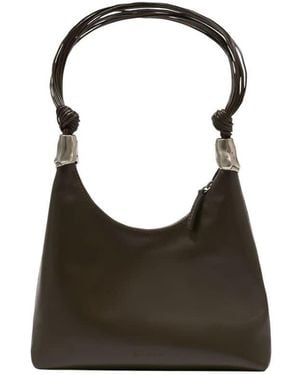 STAUD Cuff Shoulder Bag - Brown