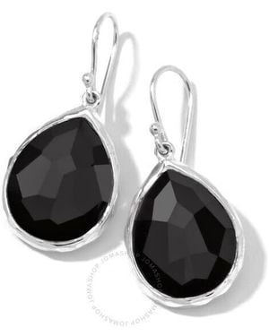 Ippolita Sterling Teardrop Earrings - Black