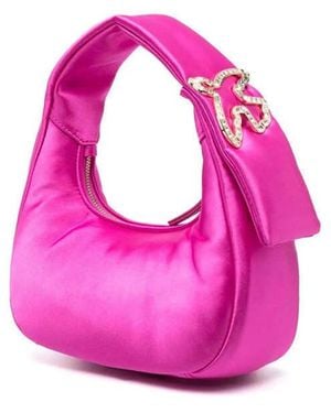 Pinko Vibu Hobo Bag Shoulder - Pink