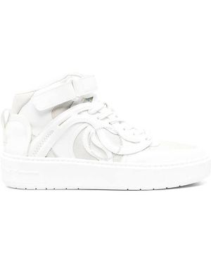 Stella McCartney Ice-s Wave 2 Mid-top Trainers - White