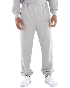 Aries Mini Problemo Print Detail Joggers - Grey