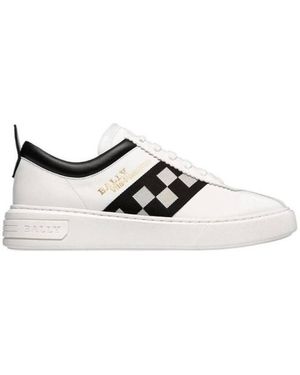 Bally Lift Vita-Parcours Low-Top Trainers, Brand Size 9.5 Us - White