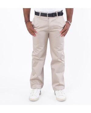 Ami Paris Straight Chino Pants - Gray