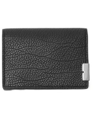 Burberry B-Cut Leather Cardholder - Black