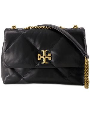 Tory Burch Kira Diamond Quilt Small Convertible Shoulder Bag - Black