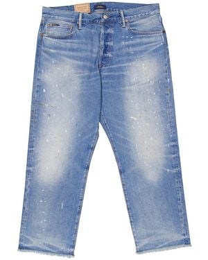Polo Ralph Lauren Mid-Rise Cotton Denim Jeans - Blue