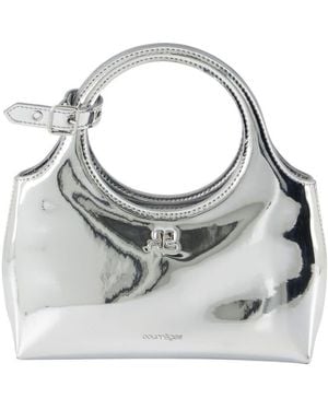 Courreges Holy Day Top Handle Bag - Grey