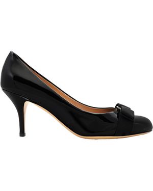 Ferragamo Ferragamo Ladies Vara Bow Pump - Black