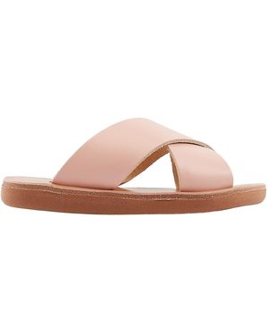 Ancient Greek Sandals Girls Thais Soft Sandals, Brand Size 26 - Pink