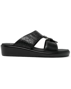 Ferragamo Murray Sandals - Black