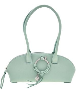 See By Chloé Joan Leather Shoulder Bag - Green