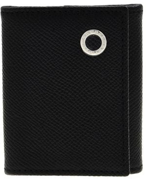 BVLGARI Coin Purse Calf Leather 282231 - Black