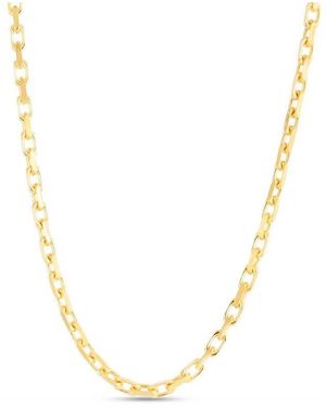 Tresorra 14K French Cable Chain Necklace - Metallic