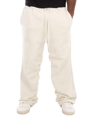 A_COLD_WALL* Embroidered Motif Cotton Shroud Sweatpants - White