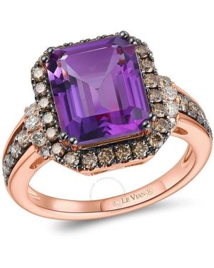 Le Vian Ladies Grape Amethyst Rings Set - Purple