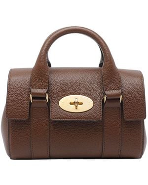 Mulberry Mini Heritage Bayswater Crossbody Bag - Brown