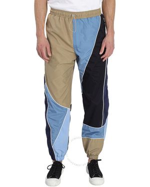 Ahluwalia Mel Patchwork Track Trousers - Blue