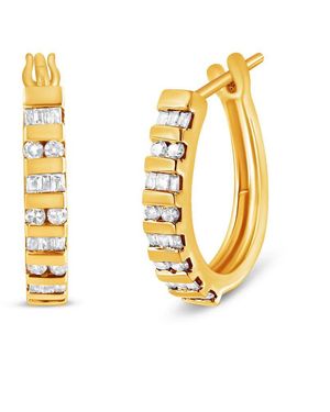 Haus of Brilliance 10k Yellow Gold 1/2 Cttw Round - Metallic